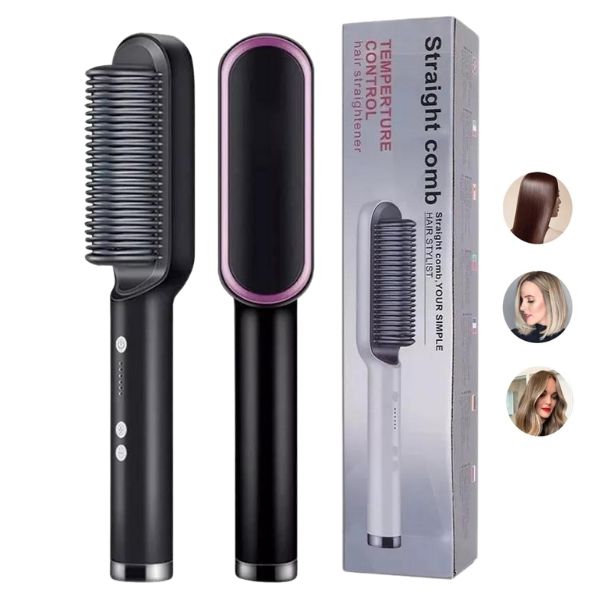 Plancha Cepillo Electrico Para Alisar El Pelo KERATINA EPA