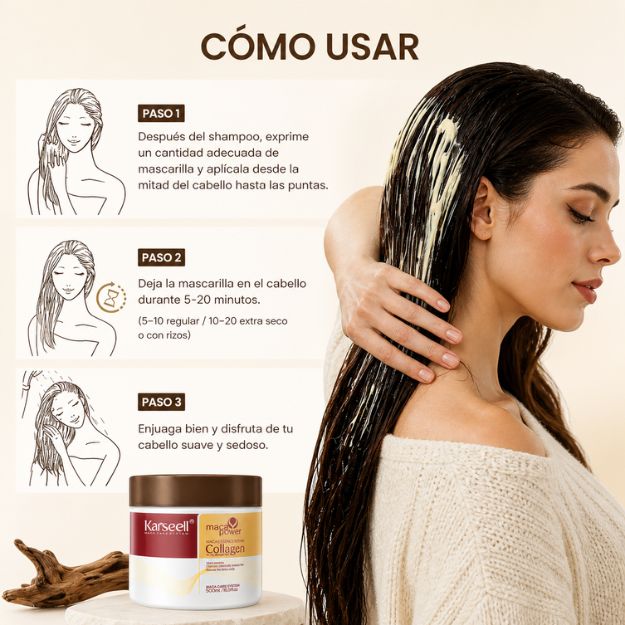 Karseell Mascarilla Capilar| Original 16.90 oz (500 ml)