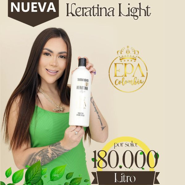 Keratina Light Epa Colombia Litro 1000 ml